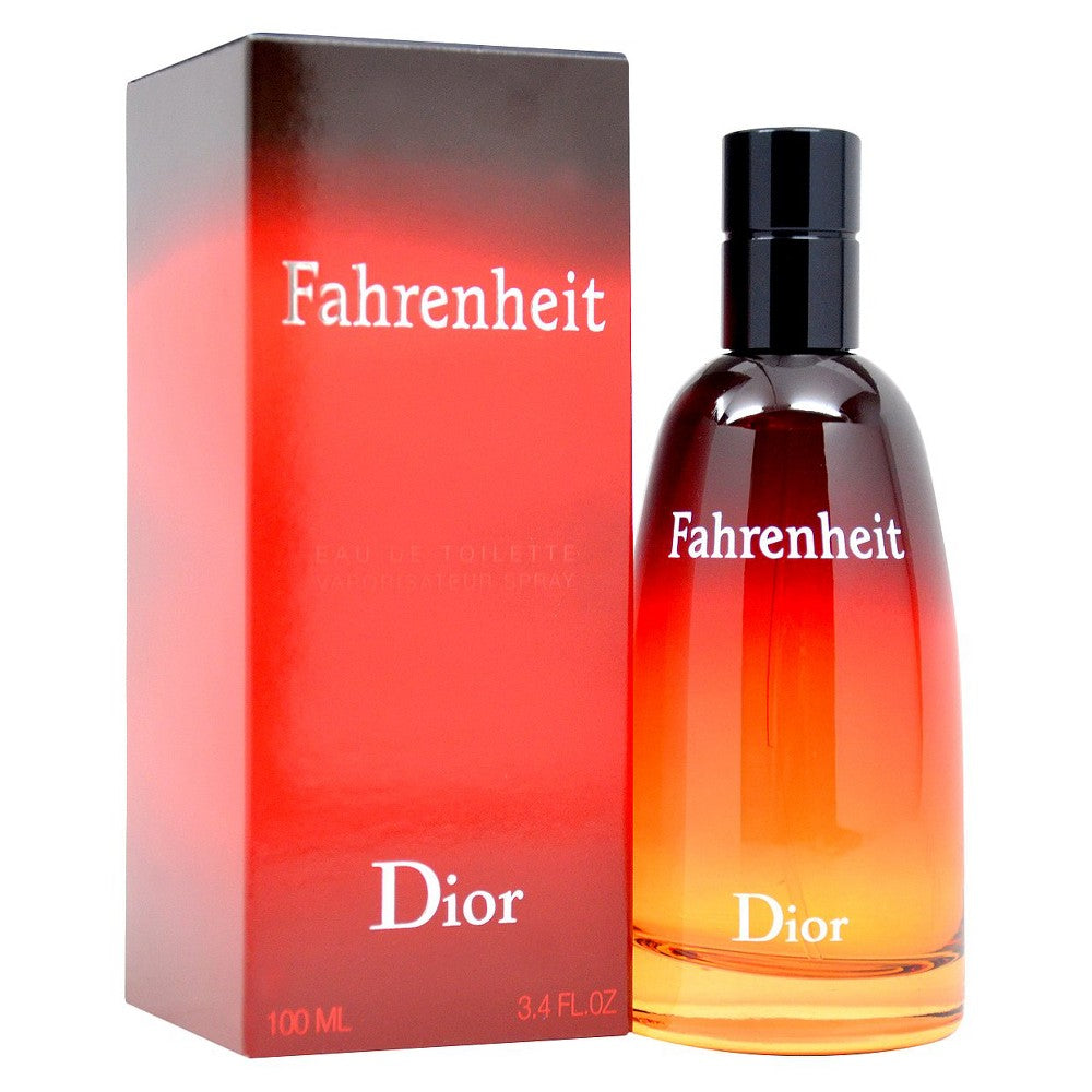 Christian Dior Fahrenheit men's EDT 3.4OZ luxury perfume bottle