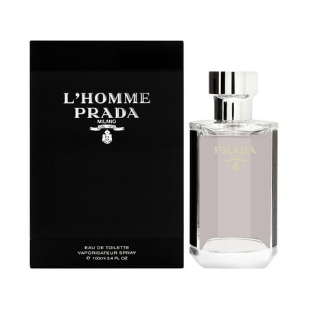 Prada L'Homme men's EDT 3.4OZ luxury perfume bottle