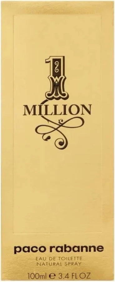 PACO RABANNE 1 MILLION EDT 3.4FLOZ/100ML FOR MEN