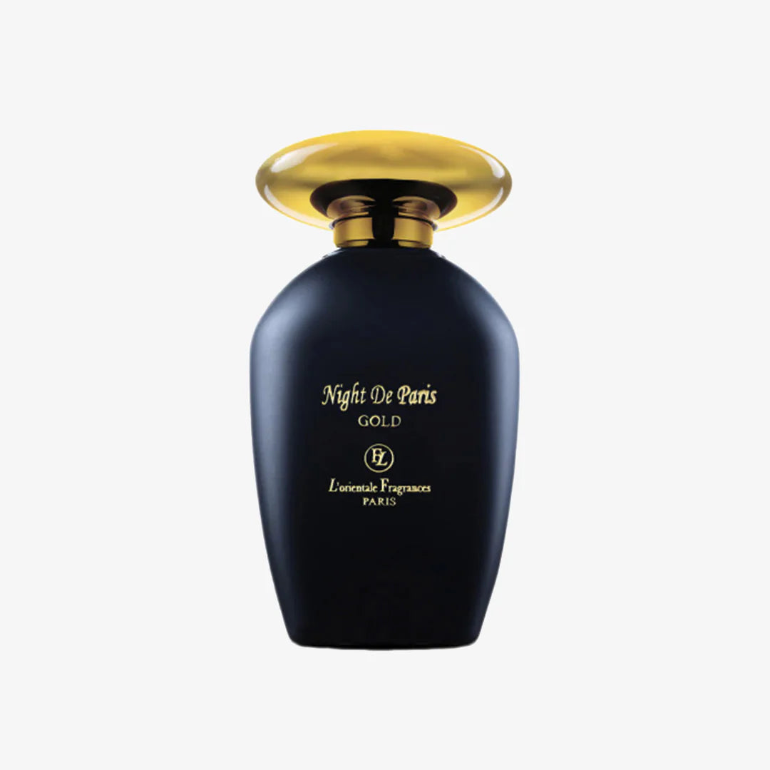 L'Oriental Fragrance Night De Paris Gold unisex 3.4OZ luxury perfume bottle