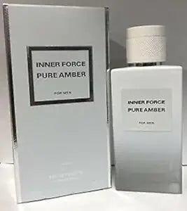 Geparlys Inner Force Pure Amber 3.4 men's EDT luxury perfume bottle