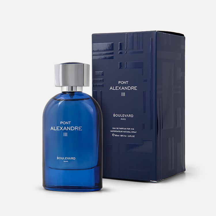 Boulevard Pont Alexander Iii 3.4 men's EDP luxury perfume bottle