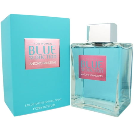Antonio Banderas Blue Seduction women's EDT 6.7OZ luxury perfume bottle
