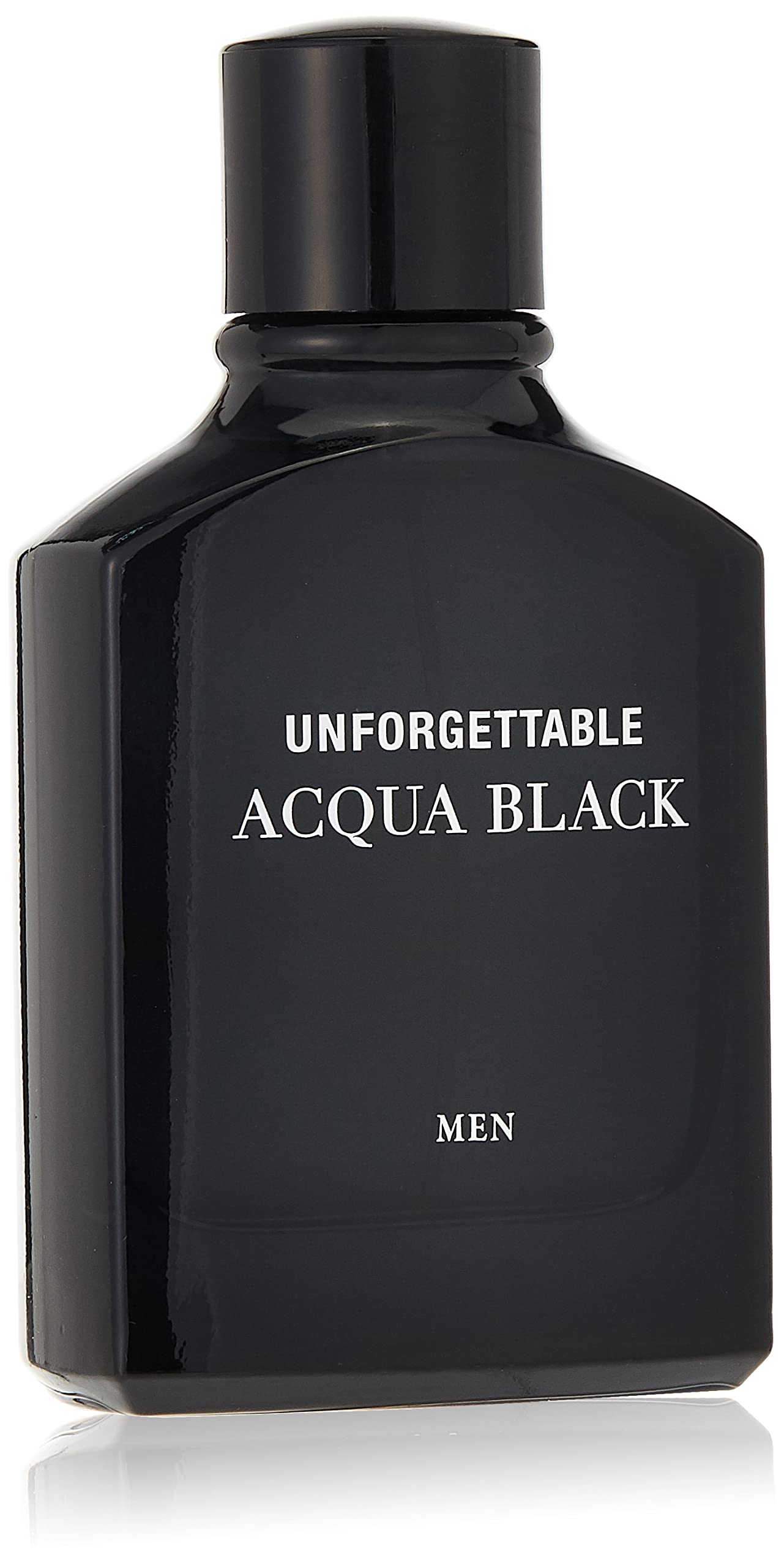 Geparlys Unforgettable Acqua Black men's EDT 3.4OZ luxury perfume bottle