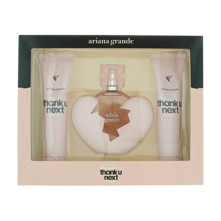 Ariana Grande Thank U Next Gift Set 3Pcs  + Body Souffle + Sg women's EDP 3.4OZ luxury perfume bottle