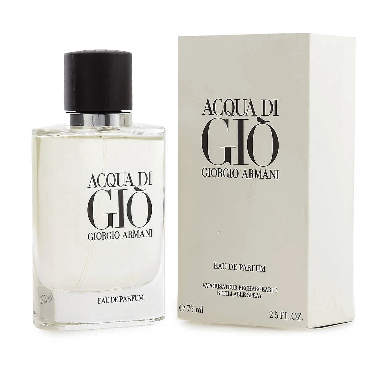 Giorgio Armani Men's Acqua Di Gio EDP Refillable Spray 2.5 oz