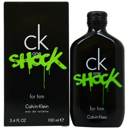Calvin Klein Ck One Shock men's EDT 3.4OZ luxury perfume bottle