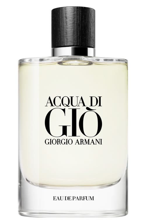 Armani Acqua Di Gio men's EDP 4.2OZ luxury perfume bottle
