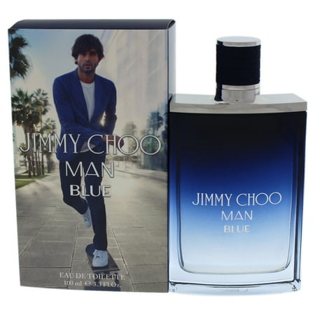 Jimmy Choo Blue men's EDT 3.4OZ luxury perfume bottle