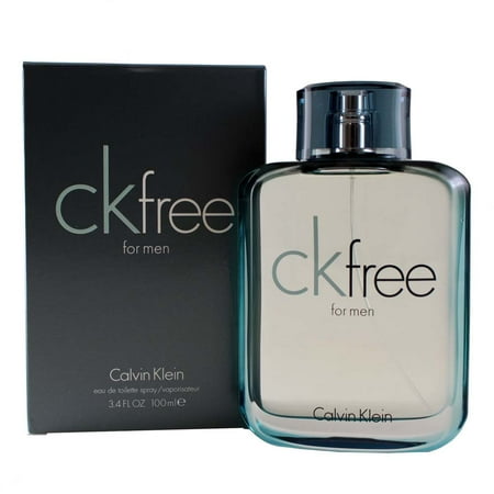 Calvin Klein Ck Free men's EDT 3.4OZ luxury perfume bottle