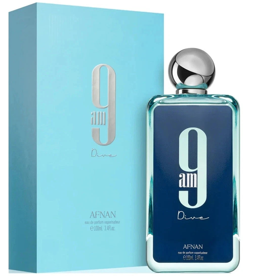 Afnan 9AM Dive For Women Perfume 3.4 Oz ~ 100 ml EDP Spray
