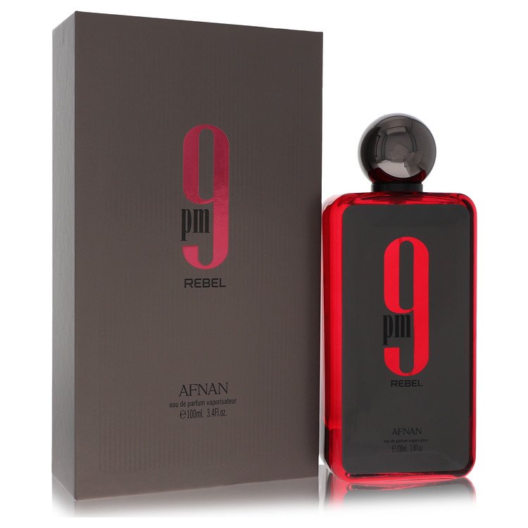 Afnan 9Pm Rebel unisex EDP 3.4OZ luxury perfume bottle