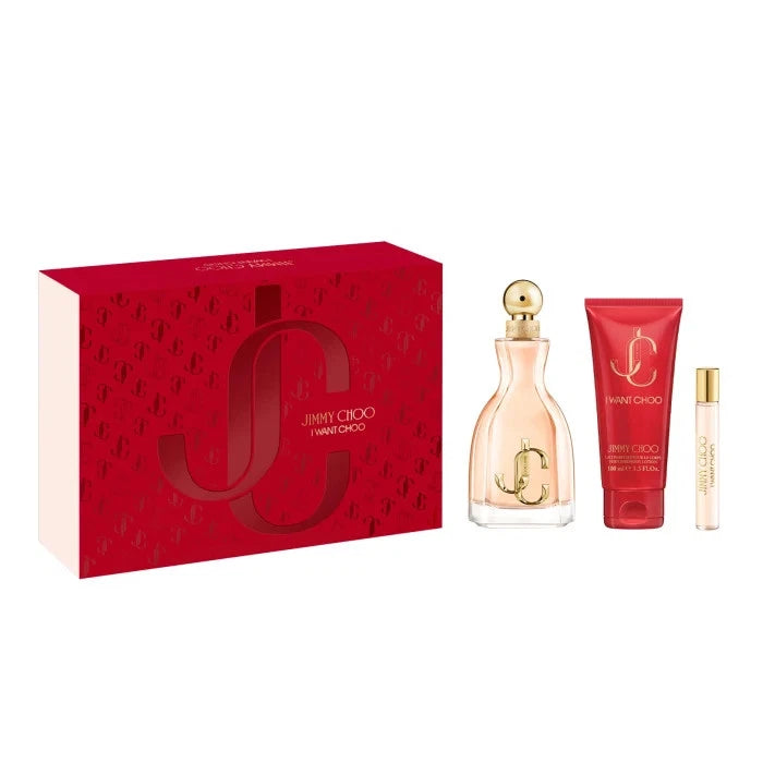 Set I Want Choo 3 Pcs (3.3 oz EDP BOTTLE + BODY LOTION +7.5 Mini)