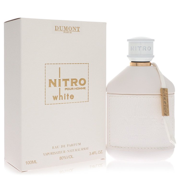 Dumont Nitro White men's EDP 3.4OZ luxury perfume bottle