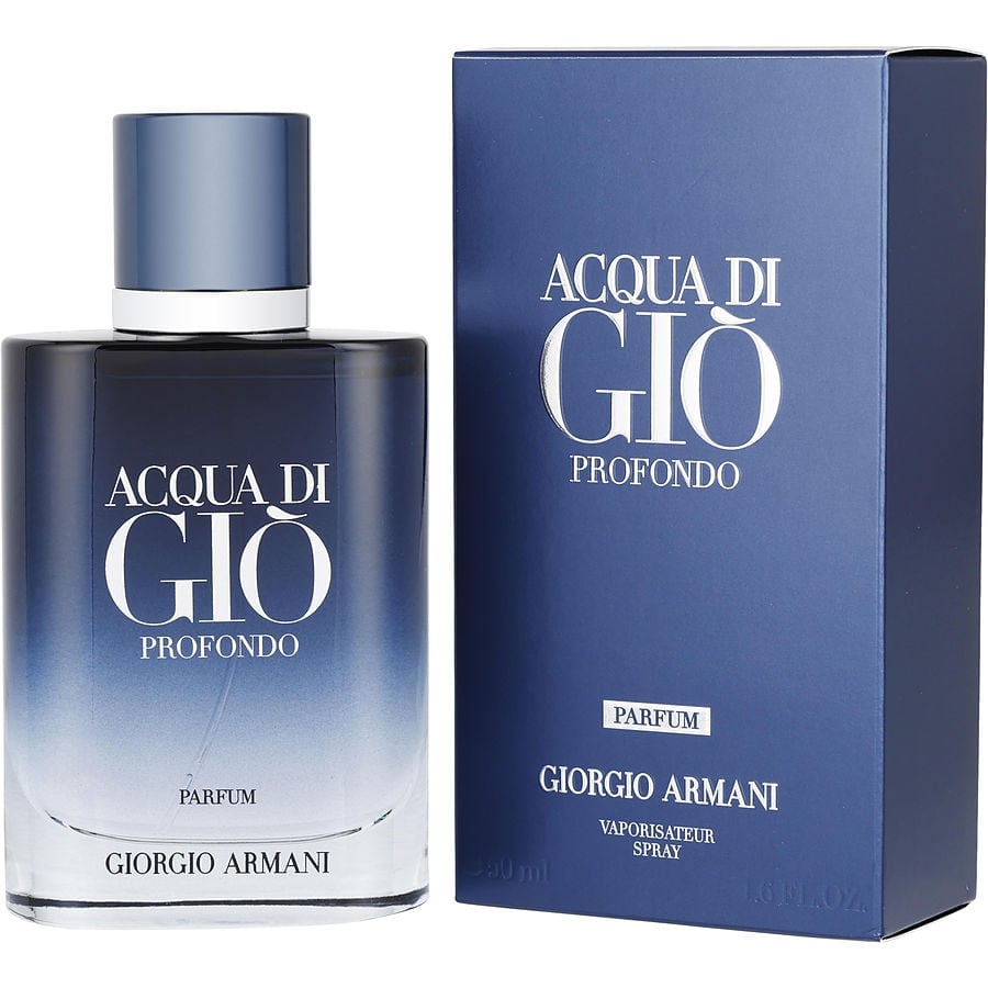 Armani Acqua Di Gio Profondo men's PARFUM 1.7OZ luxury perfume bottle