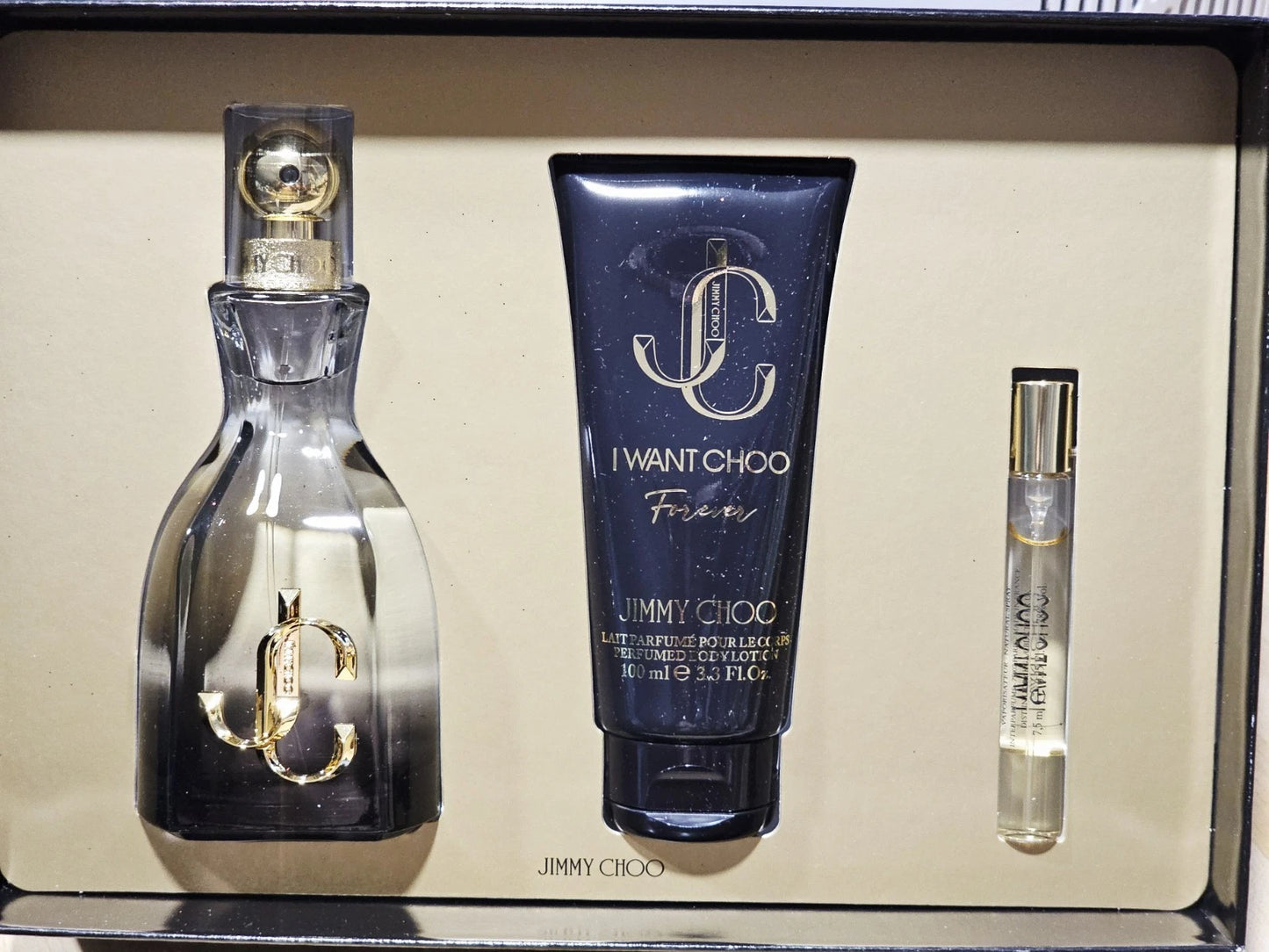 Jimmy Choo I Want Choo Forever 3 Piece Gift Set Eau de Parfum for Women