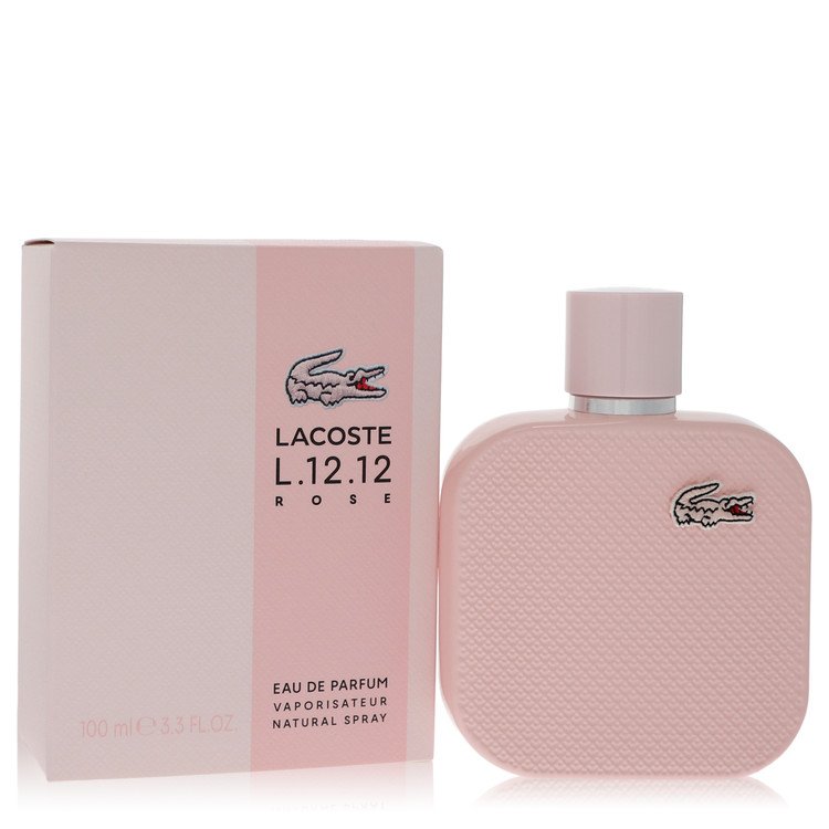 Lacoste L.12.12. Rose women's EDP 3.4OZ luxury perfume bottle