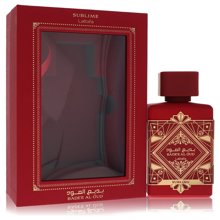 Lattafa Badee Al Oud Sublime men's EDP 3.4OZ luxury perfume bottle