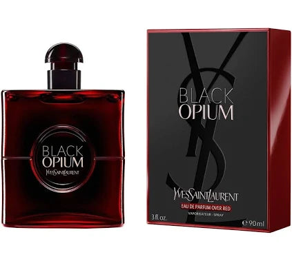 YVES SAINT LAURENT BLACK OPIUM EAU DE PARFUM OVER RED 90ML/3FL OZ