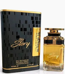THE STORY EAU DE PARFUM FOR MEN 3.4 FLOZ BY LE BONHEUR PERFUMES
