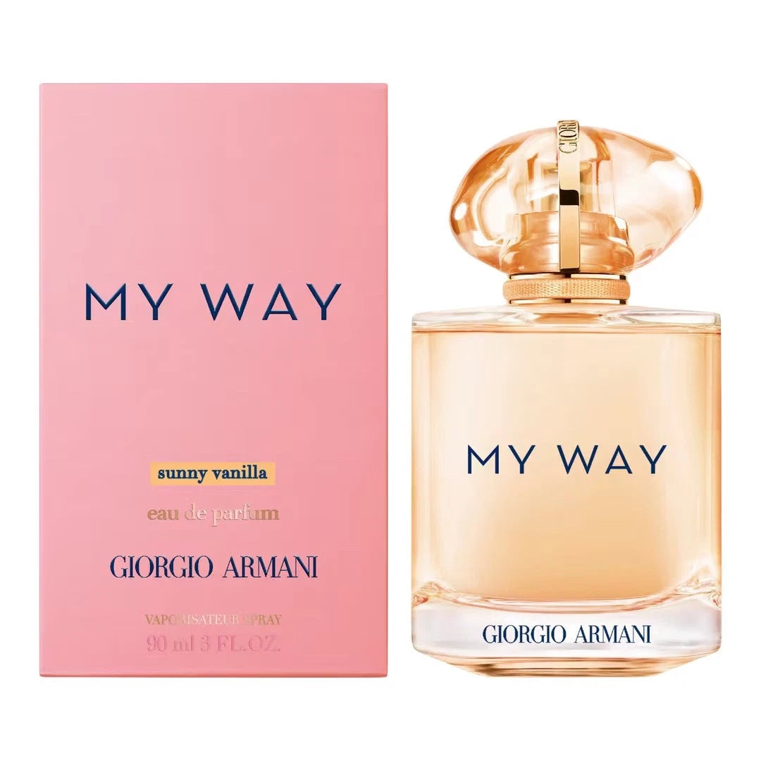 My Way Sunny Vanilla by Giorgio Armani 3.0 oz EDP Spray for Women (NEW ARRIVAL 2026)