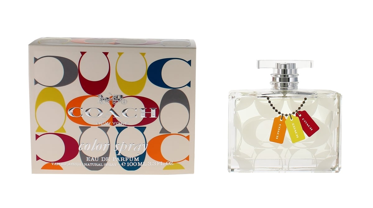 Coach Signature Color women's EDP 3.4OZ luxury perfume bottle