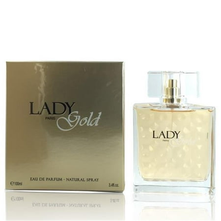 Geparlys Lady Gold women's EDP 3.4OZ luxury perfume bottle