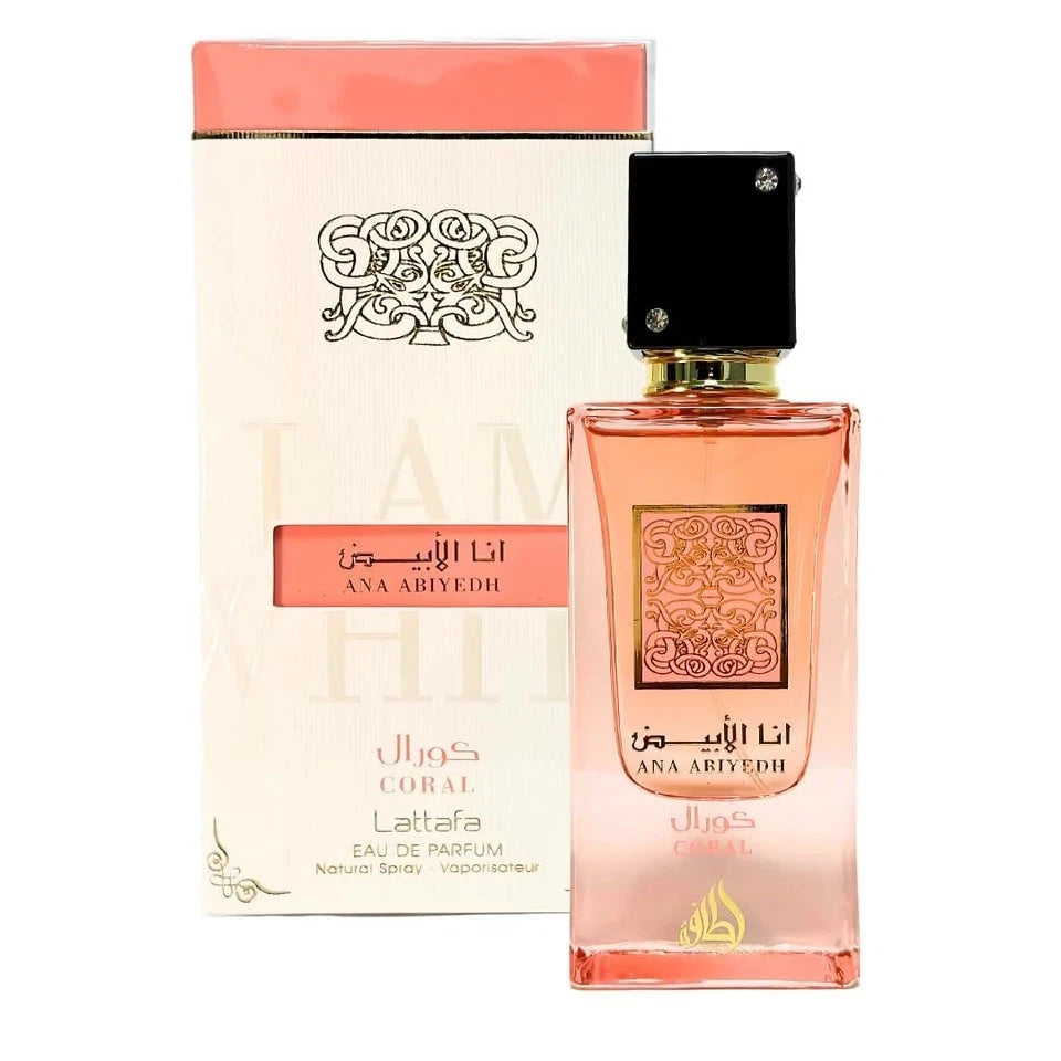 Lattafa Ana Abiyedh Coral for Unisex - 2 oz / 60 ml EDP Spray