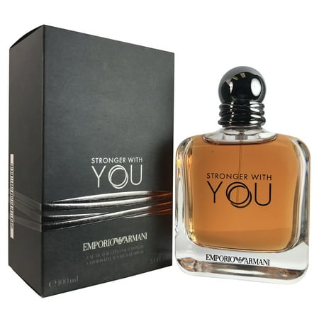 Armani Stronger With You men's EDT 3.4OZ luxury perfume bottle