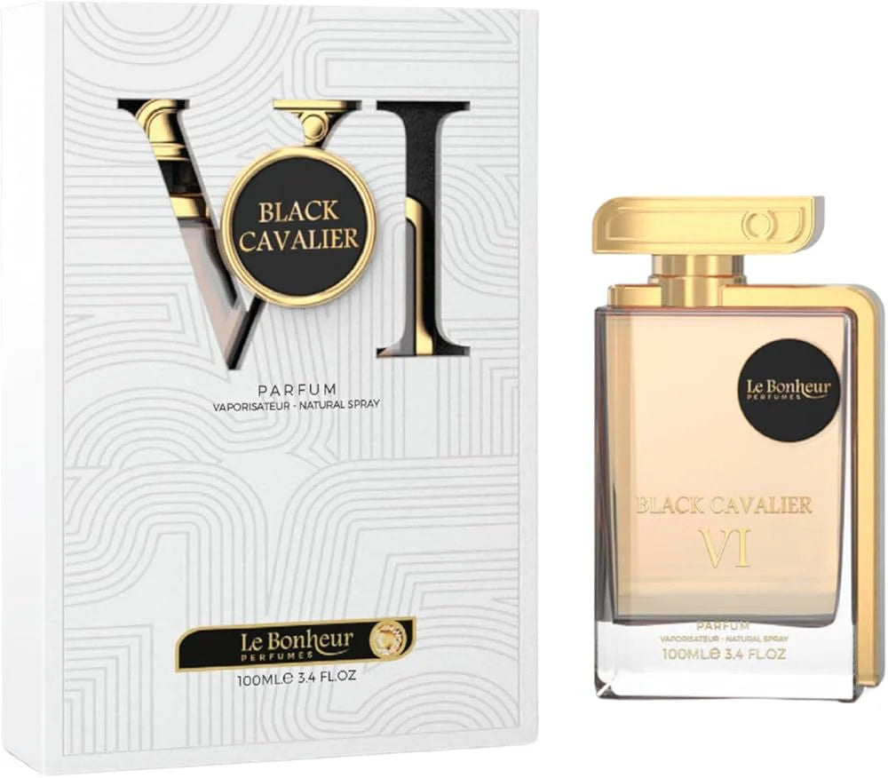 Le Bonheur Black Cavalier VI 3.4oz Parfum (Men)