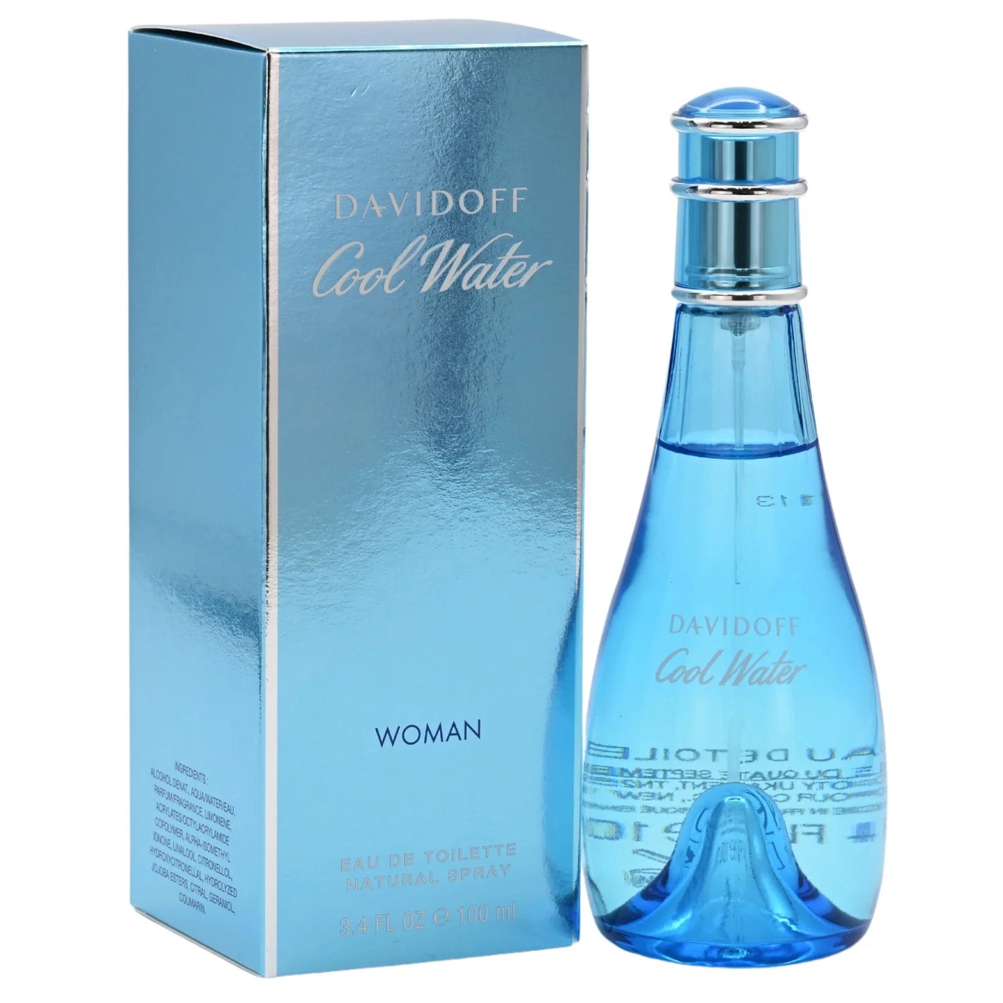 COOL WATER by Davidoff Perfume 3.3 / 3.4 oz EDT For Women