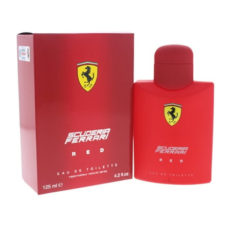 Ferrari Red men's EDT 4.2OZ luxury perfume bottle