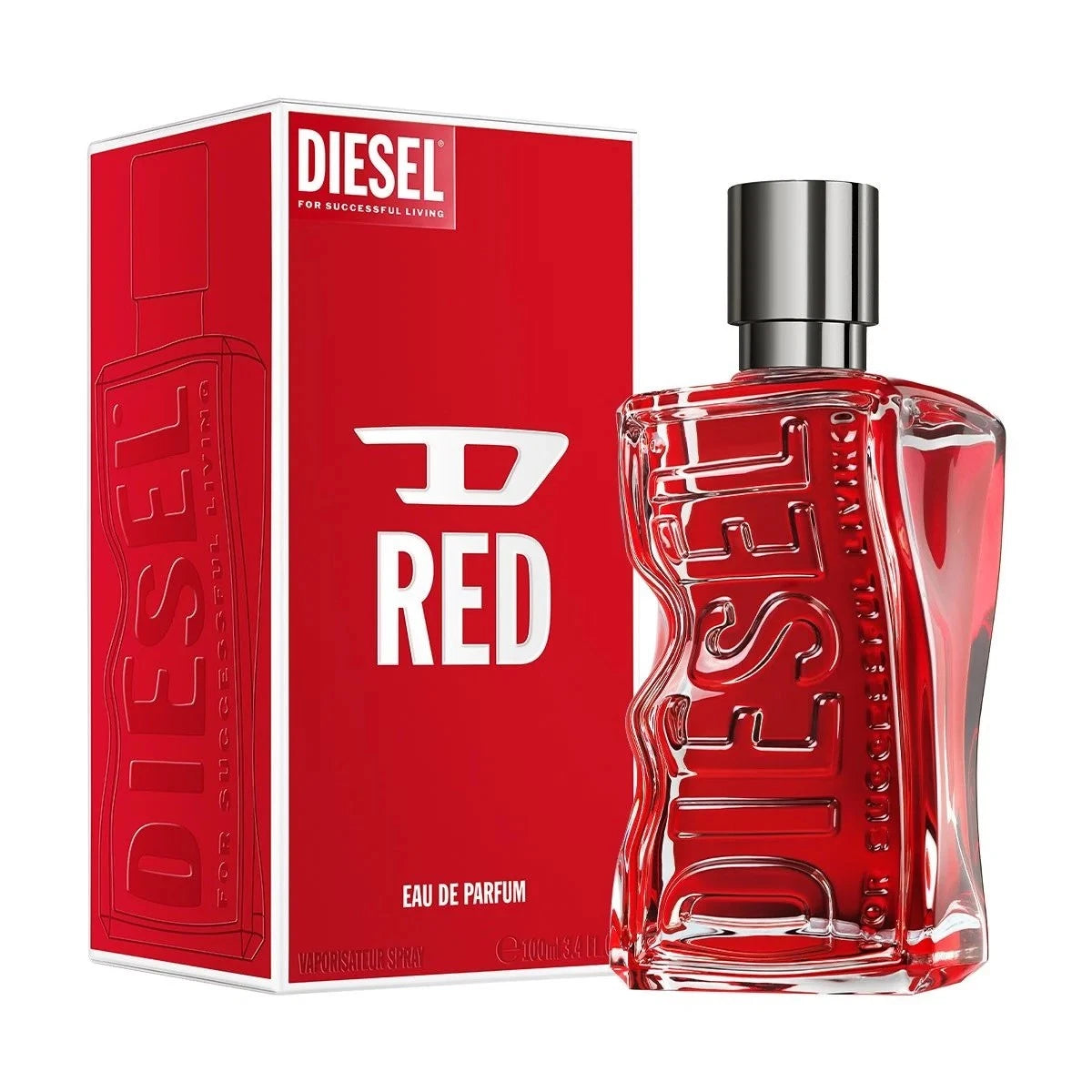 Diesel Unisex D Red EDP Spray 3.4 oz Fragrances