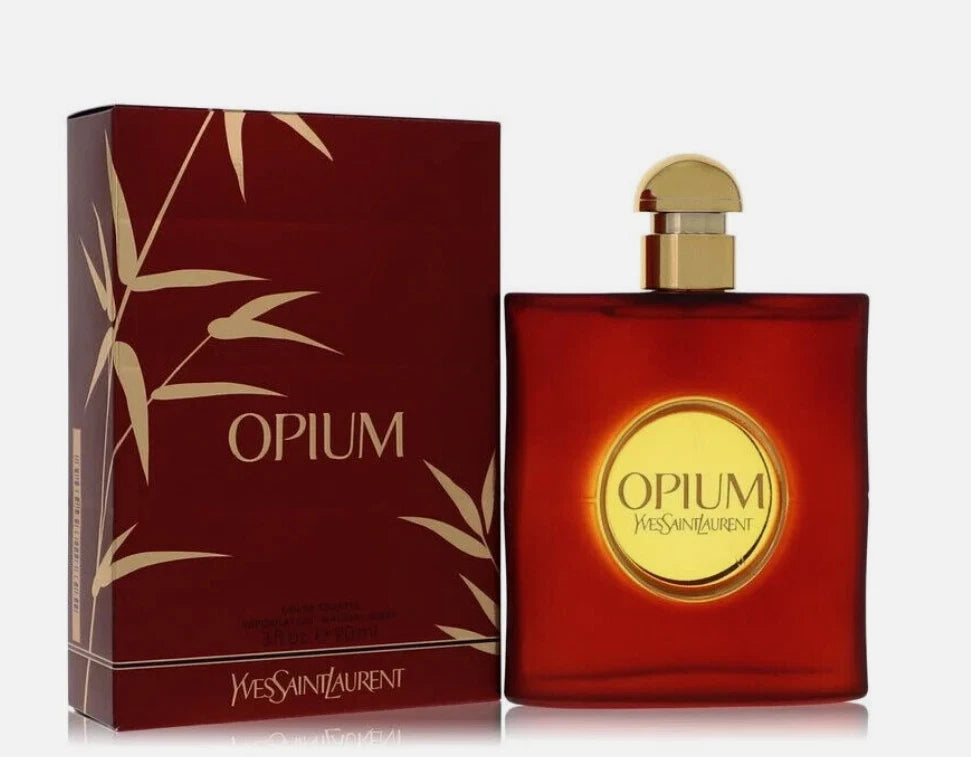 NEW Yves Saint Laurent YSL Opium 3 oz Eau De Toilette 90 ml Spray For Women