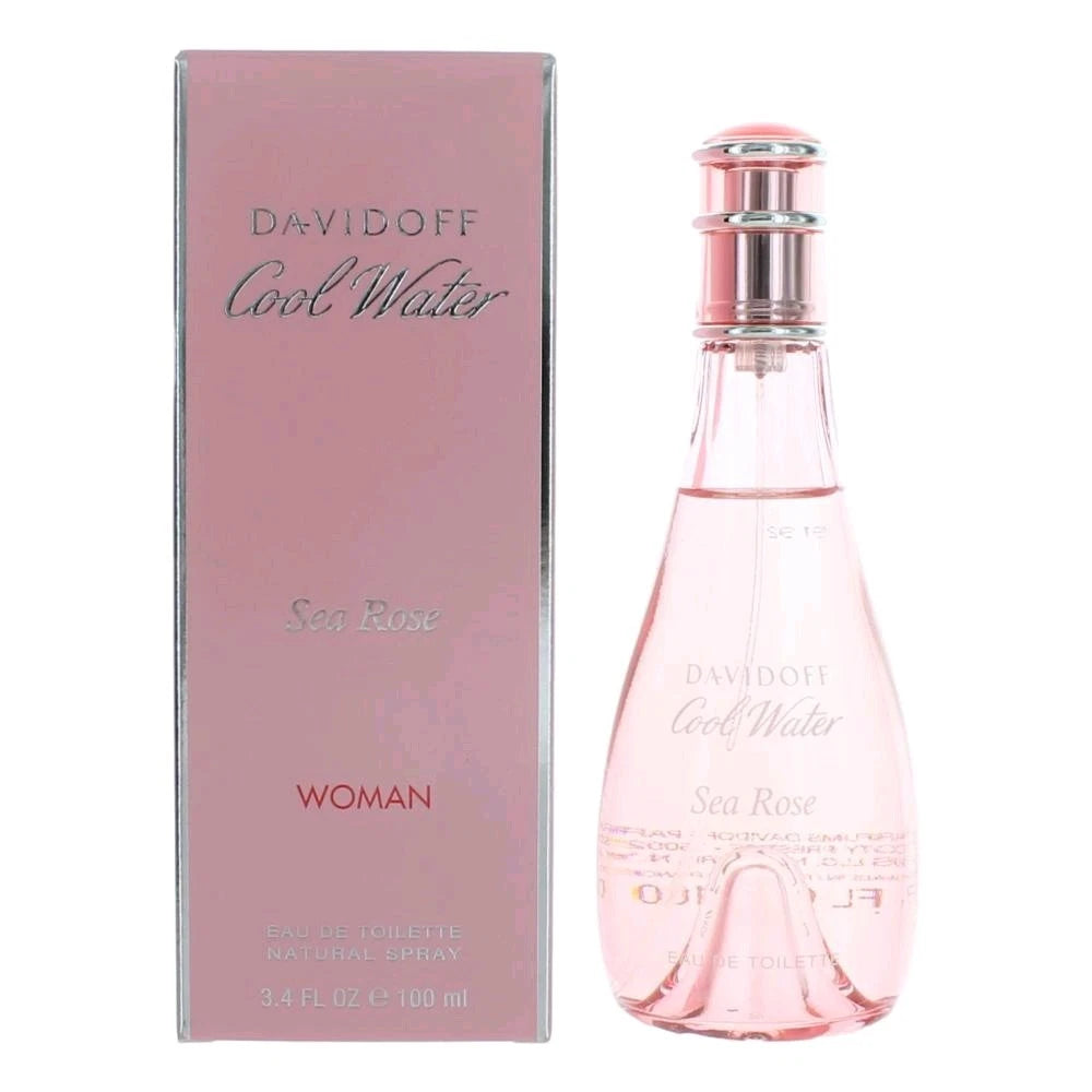 Cool Water Sea Rose by Davidoff EDT Spray 3.4 oz