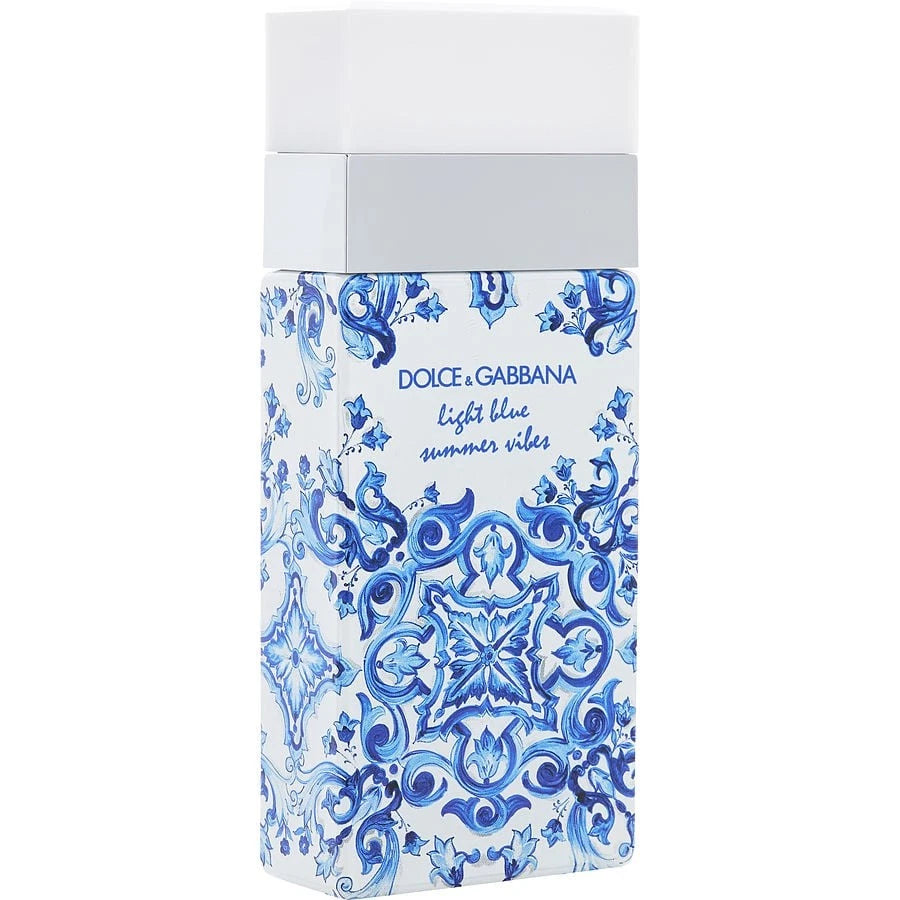 Dolce and Gabbana Ladies Light Blue Summer Vibes EDT Spray 3.38 oz travel bottle with cap