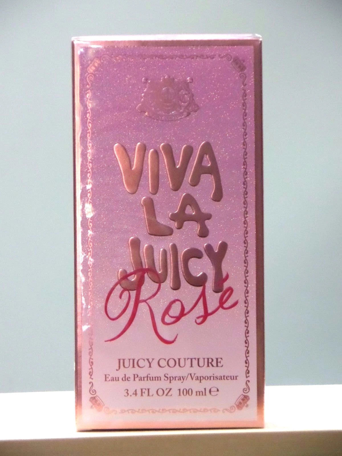 Viva La Juicy ROSE By Juicy Couture 3.4 Oz EDP Spray For Women SEALED NEW BOX