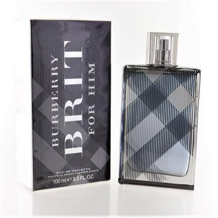 Burberry Brit men's EDT 3.4OZ luxury perfume bottle