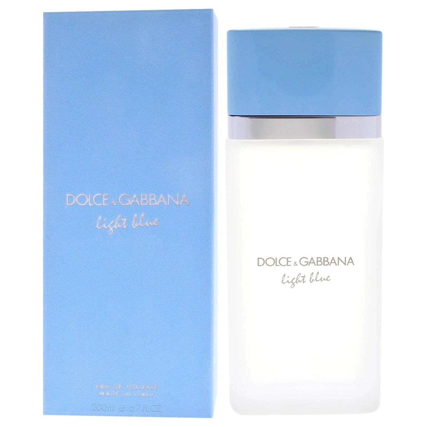 Dolce & Gabbana Light Blue Eau De Toilette 6.7 oz Women | Fruity Woody Fragrance