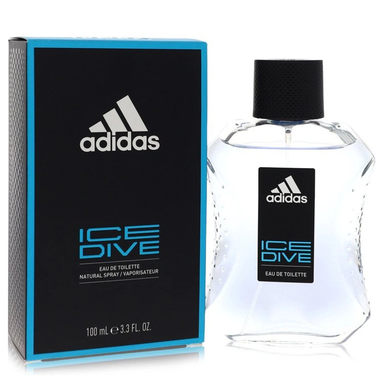 ADIDAS ICE DIVE FOR MEN 3.4 OZ EDT SPRAY NEW IN BOX