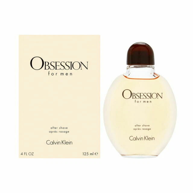Obsession by Calvin Klein for Men 4.2 oz After Shave Splash NEW 100% AUTHENTIC