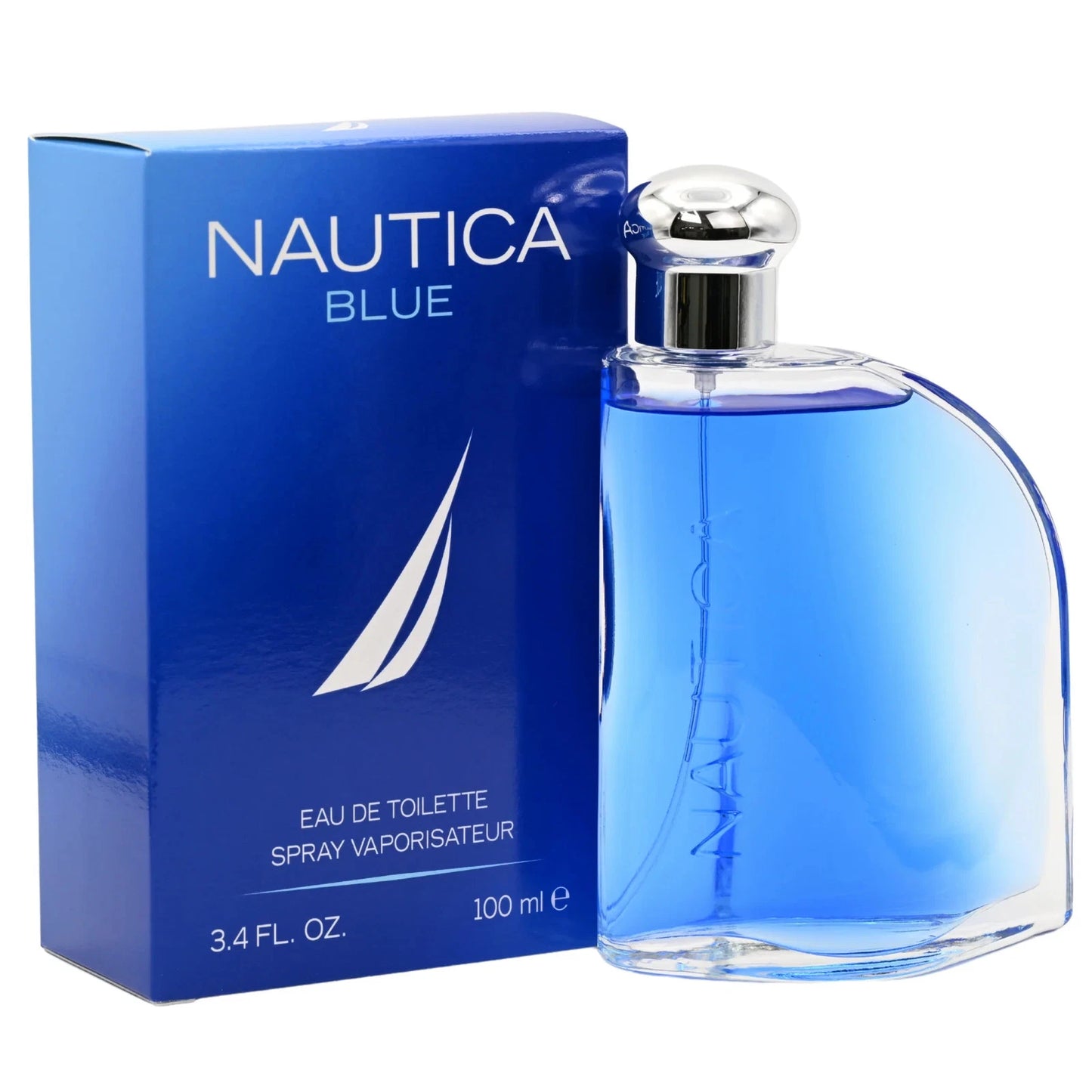 NAUTICA BLUE by Nautica 3.4 oz EDT Cologne for Men