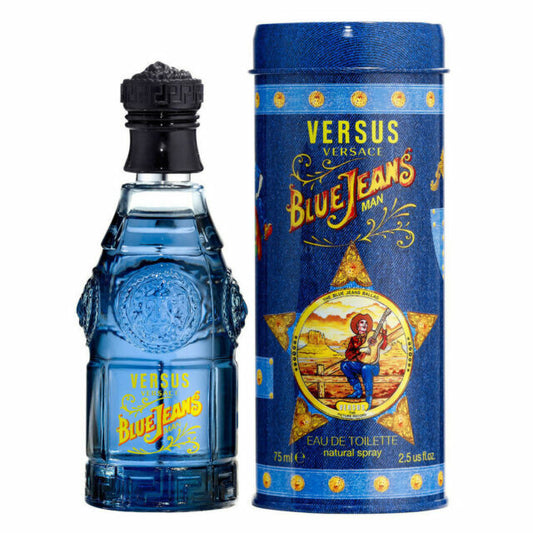 VERSACE BLUE JEANS EDT MEN 2.5FLOZ