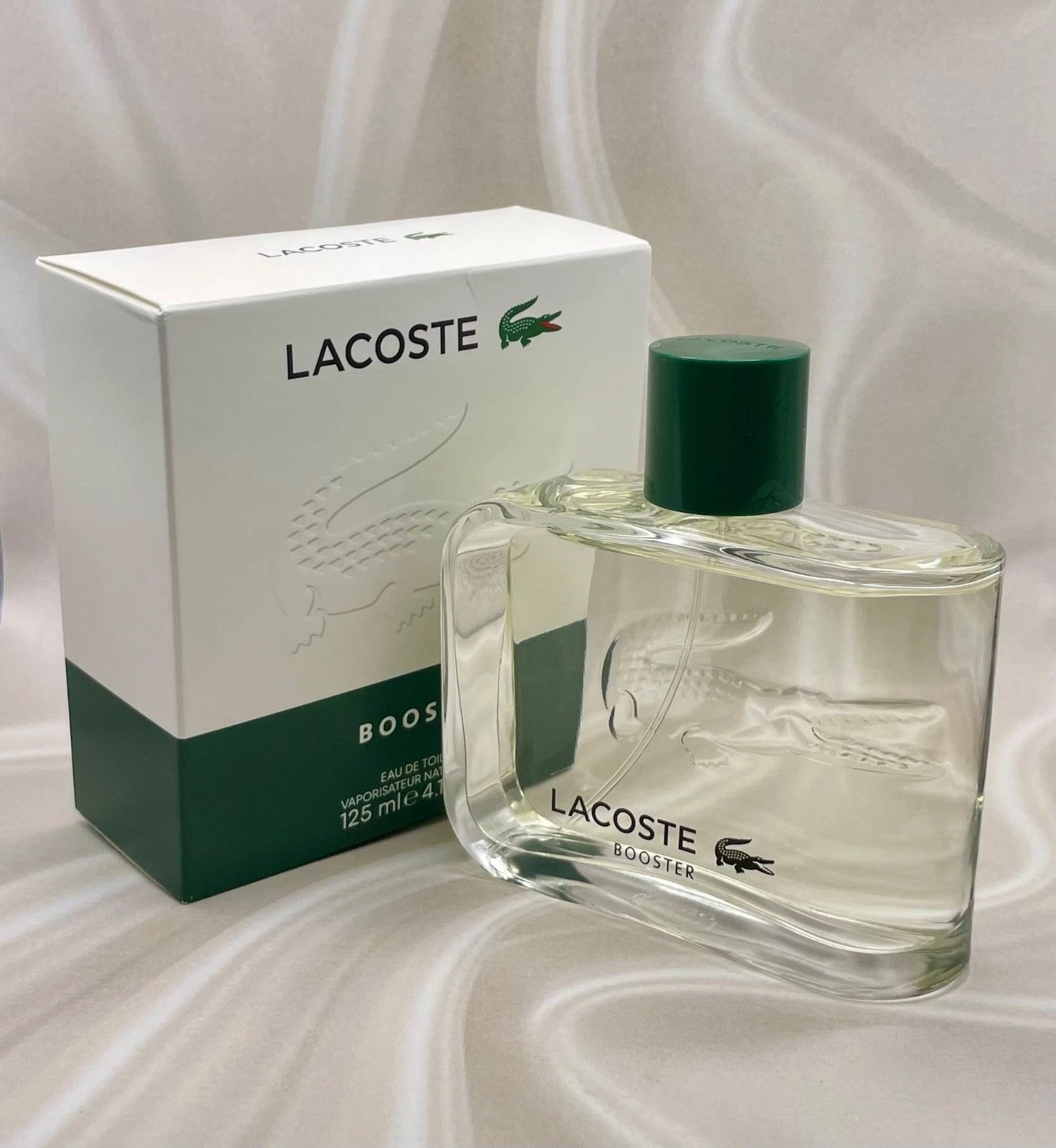 Lacoste Booster by Lacoste, 4.1 oz/125 ml EDT Spray for Men