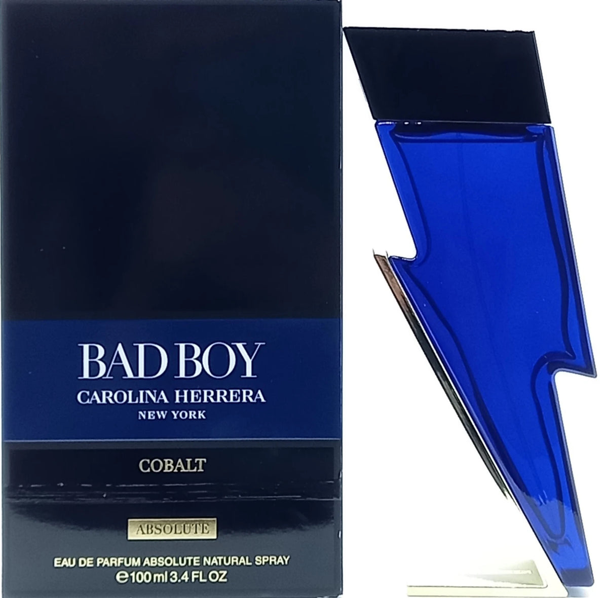 Carolina Herrera Men's Bad Boy Cobalt Absolute EDP Spray 3.4 oz (NEW RELEASE)