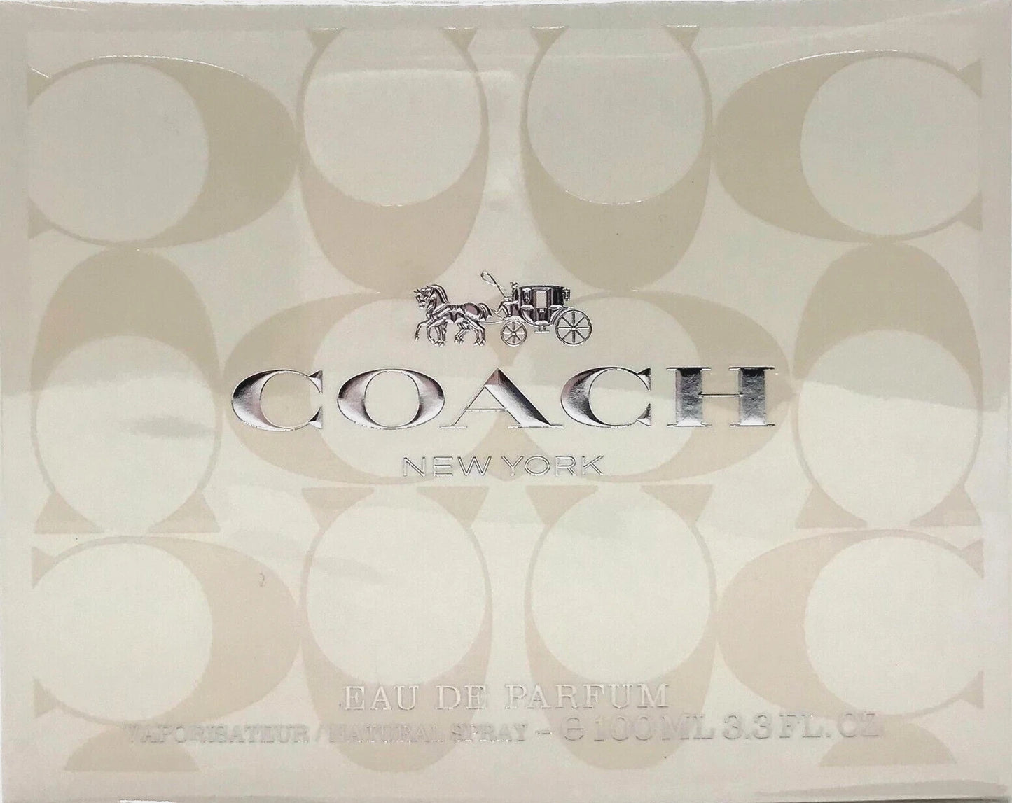 COACH SIGNATURE Eau De Parfum Spray FOR WOMEN 3.3 Oz / 100 ml (RARE)