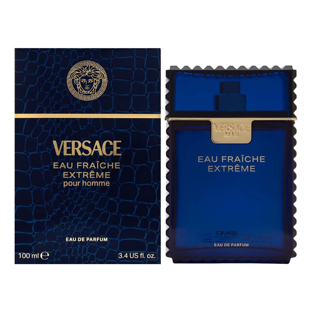 Versace Eau Fraiche Extreme Pour Homme 3.4 oz Eau de Parfum Spray (NEW ARRIVAL)