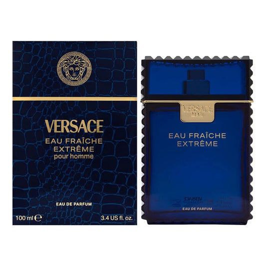 Versace Eau Fraiche Extreme Pour Homme 3.4 oz Eau de Parfum Spray (NEW ARRIVAL)