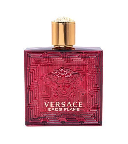 Versace Eros FLAME by Gianni Versace 3.4 oz EDT Cologne for Men PLAIN BROWN BOX