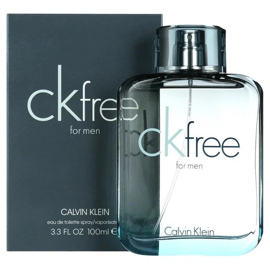 CALVIN KLEIN FREE EDT MEN 3.4FLOZ/100ML